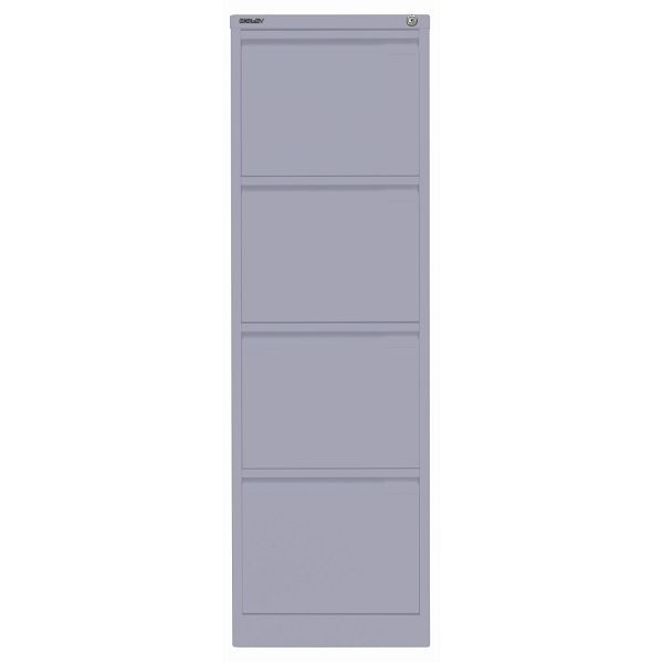 Bisley Hängeregistraturschrank, einbahnig, 4 HR-Schubladen, 656 lilac, 3643656