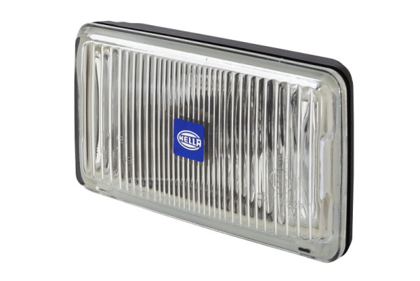 HELLA Halogen-Nebelscheinwerfer, Comet 450, 12V, rechteckig, Anbau/Einbau, ECE-R19, glasklare Streuscheibe, weiß, rechts/links, 1NB 005 860-331