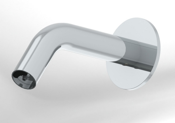 Benkiser Metrix Fashion Wandseifenspender, Elektronik-Seifenspender für Wandinstallation in Ziegelwänden, Batteriebetrieb, Chrom, 1991710