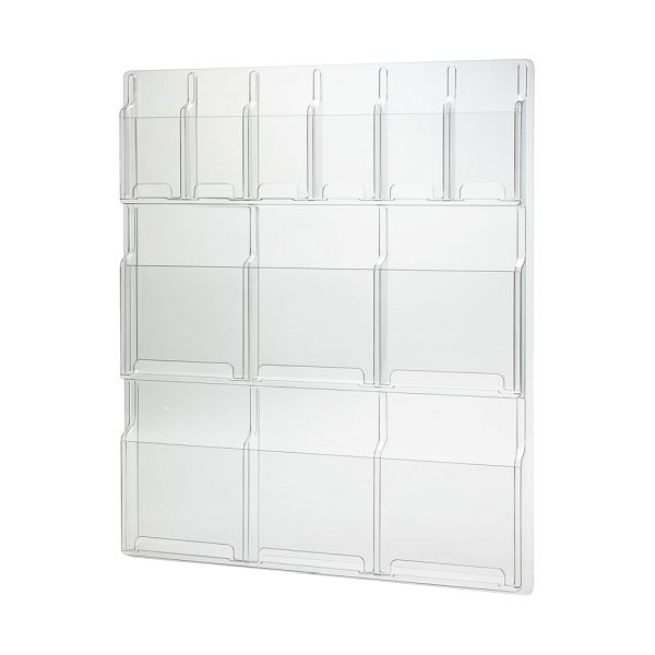 VKF Renzel Prospekthänger / Wandmagazin / Wandprospekthalter „Delux” DIN A4 und Lang DIN, 67.0039.9