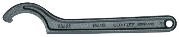 GEDORE Hakenschlüssel mit Nase, 52-55 mm, 6334530