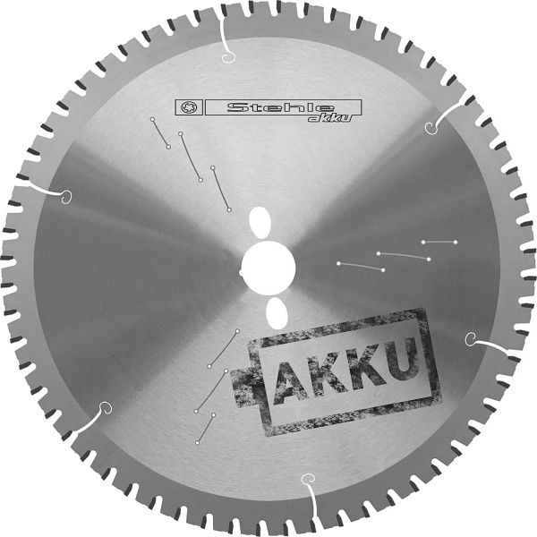 Stehle HW-Kreissägeblatt Eisenmetalle HKS - Unisteel - Akku-Handkreissägen, 160x1,8/1,2x20, Zähne: 40TRF, 58116402