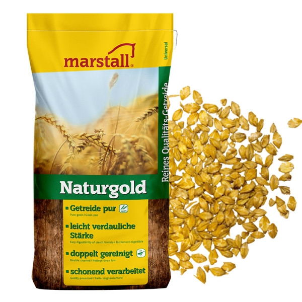 Marstall Naturgold Gerstenflocken 20 kg, 50009003