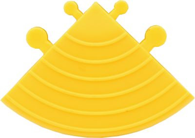 Kunzer Ecke PP GELB zu Werkstattboden 7GBO20, VE: 4 Stück, 7GBO ECKE GELB