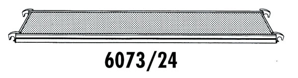 HYMER Bühne ohne Durchstiegsklappe, Länge 2,95 m, Breite 0,65 m, 607324