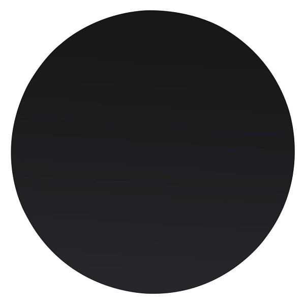vidaXL Tischplatte aus gehärtetem Glas Rund 900 mm, 244618