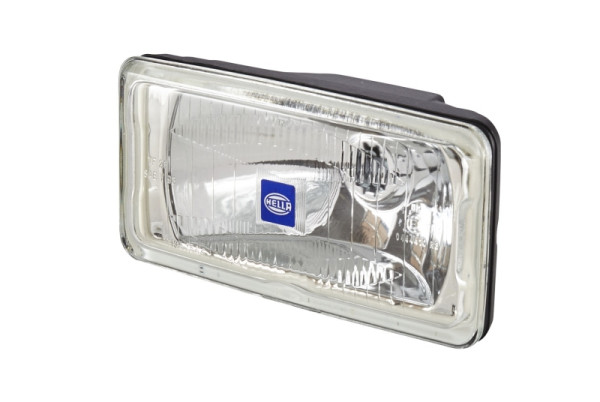 HELLA Halogen-Fernscheinwerfer, Comet 550, 12V, rechteckig, Referenz: 17.5, geschraubt, SAE/ECE-R8, gemusterte Scheibe, rechts/links, 1FD 005 700-471