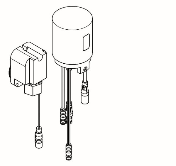 KWC Hygieneeinheit, F5, für EHM Wandbatterie, silikonfrei, 2030048746