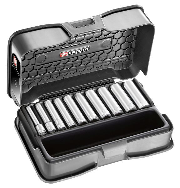 Facom Steckschlüssel-Set 1/4, lang, 10-teilig, R.405