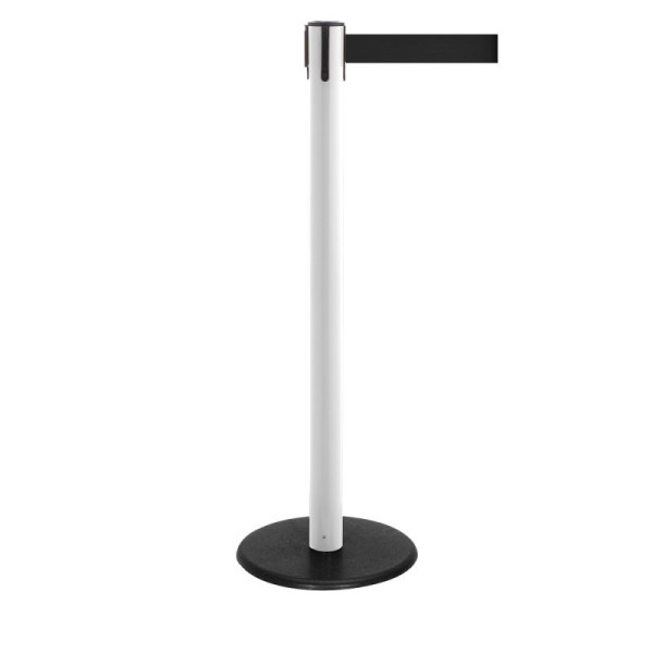 Stein HGS Personenleitsystem -P-Line Famous-, weiß, schwarz, mit Sicherheitsverschluss (selbstlösend), Gurtlänge: 2,3 m, 12802-0303