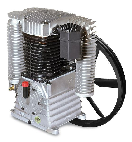 AEROTEC Industrie-Aggregat, Keilriemen, SHM K50 2 Zylinder-Doppelstufig- mit Nachkühler 1240 L, 25501220