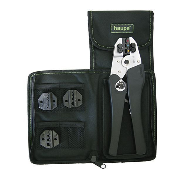 Haupa Crimpset X-Crimp inklusive Gürteltasche, 211692, 4011923554880