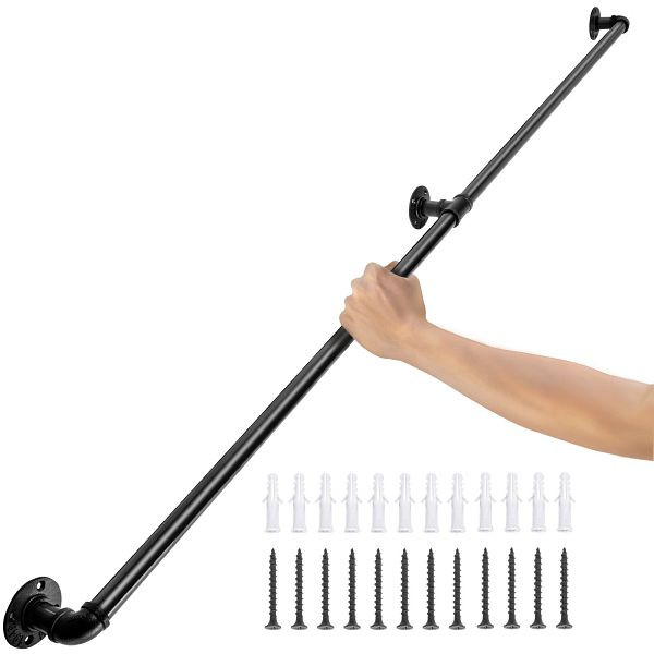 VEVOR Retro Wasserrohr Handlauf 212cm, VE: 2 Stück, TZBGSLTFSGYG77HXIV0