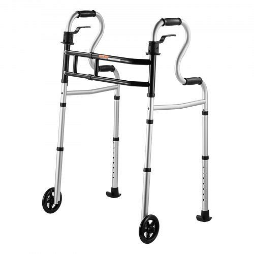 VEVOR Gehgestell Gehbock Gehwagen Gehstock 790-965mm höhenverstellbar 204kg Alu, RXZXCL200000JB7YEV0
