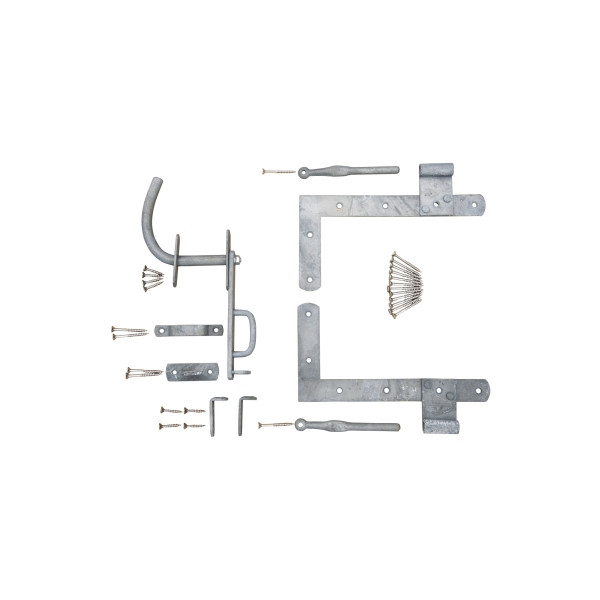 T&J Beschlag für Lamellen- & Maxi-Zauntor, verzinkt, kartonverpackt, 17620