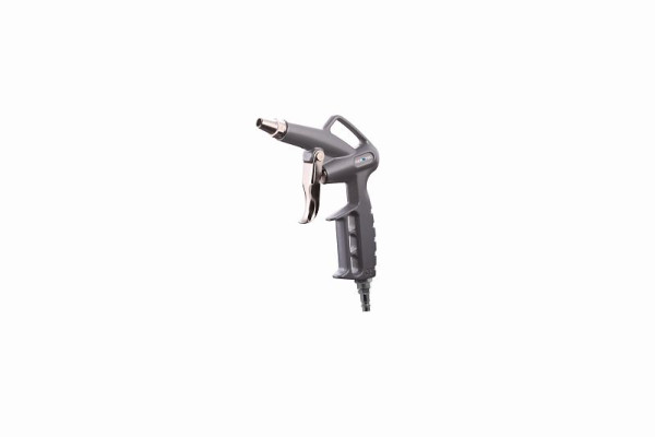 AEROTEC Druckluft Pistole Alu Ausblaspistole kurz, Aluminium, 25822100