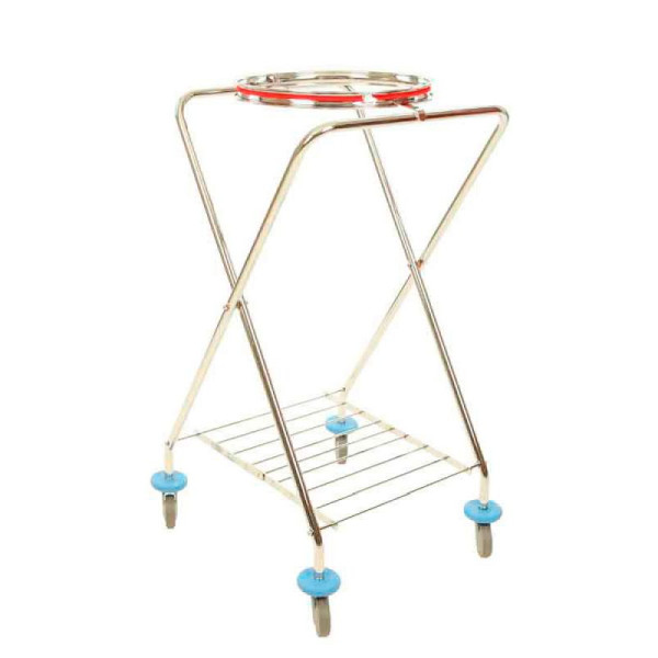 STEIN HGS Abfallsackwagen X-Frame, chrom, Stahl, 83628.0001