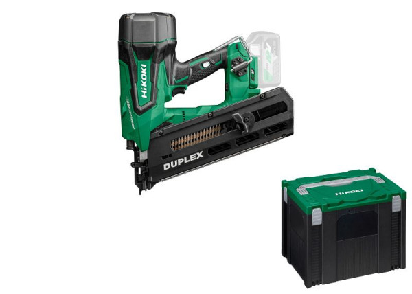 HiKOKI 36V Akku Duplex Nagler (Brushless), ohne Akku, ohne Ladegerät, NR3675DD (Basic) (HSC IV) Akku Duplex Nagler 20°, NR3675DDW6Z