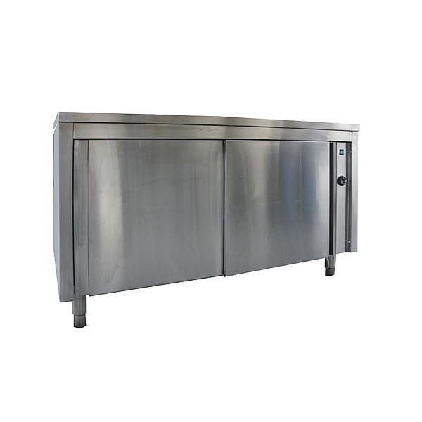 KBS Wärmeschrank B 100 cm x T 70 cm, mit Flügeltüren ohne Aufkantung, 90722101