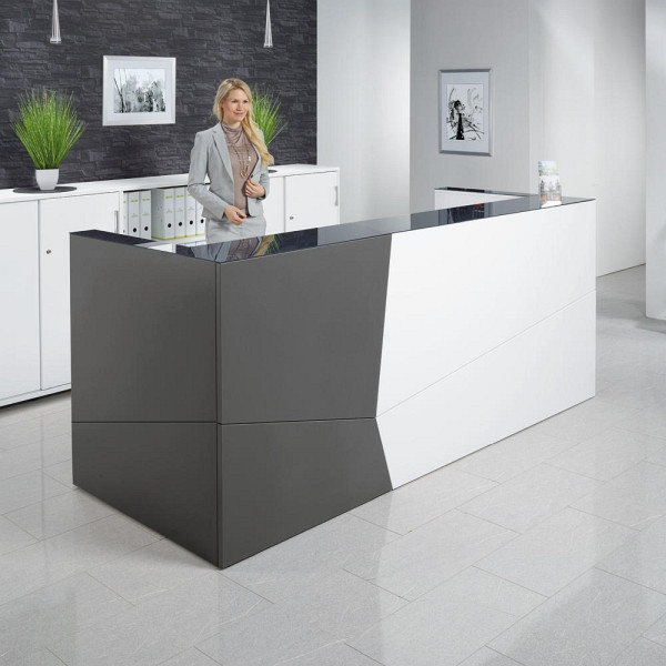 Deskin Theke EVO, Anthrazit, 2600 x 1000 x 1100 mm, 281639