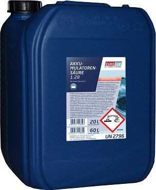 Eurolub Batteriesäure (Akkumulatorensäure), VE: 20 L, 10012659