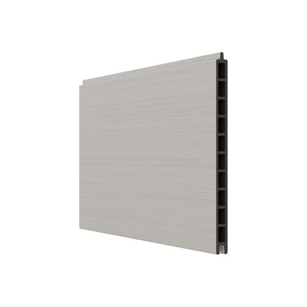 T&J MAX-XL WPC-Steckzaunbrett, 280 x 20 x 1790 mm, coextrudiert, Farbe beige, 45419