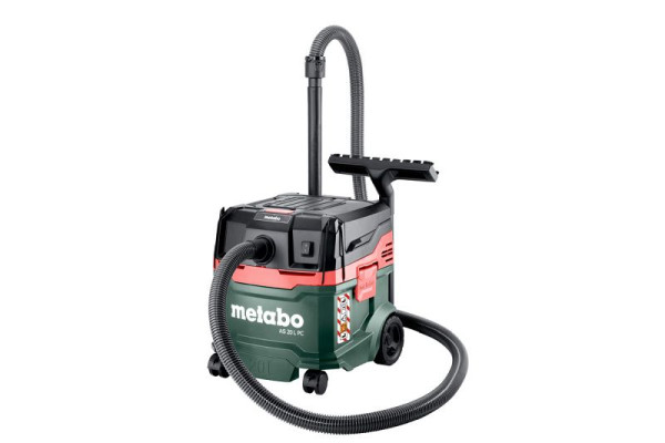 metabo Allessauger AS 20 L PC Karton, Filterabreinigung, 602083000