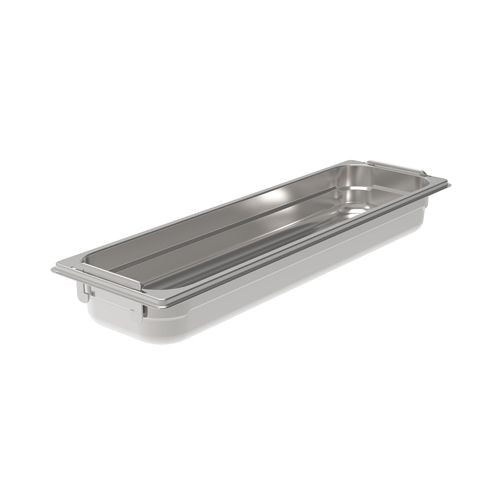 Rieber GN-Behälter 2/4 - Fallgriffe, Höhe 65 mm, 84010238