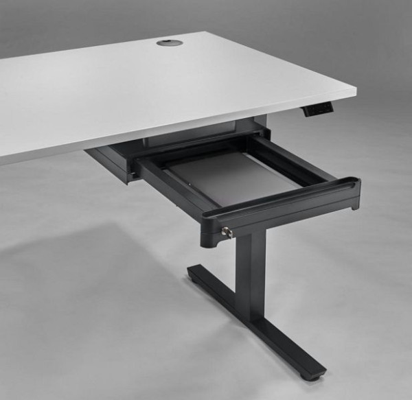 Deskin OrgaWork Schublade, Kunststoff schwarz, B 430 x H 70 x T 410 mm, 349033