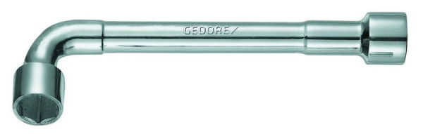 GEDORE Doppelsteckschlüssel, abgewinkelt mit Bohrung, 8 mm Durchmesser, 1616358