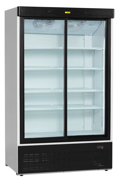 NordCap Gewerbekühlschrank KU 1200 G-SD, für Take-Away Kühlprodukte und Getränkekühlung, steckerfertig, Umluftkühlung, 435700219