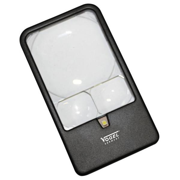 Vogel Germany LED-Leuchtlupe, 3-fach / 5-fach / 7-fach, 601230