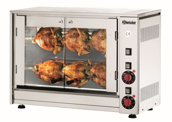 Bartscher Hähnchengrill P6, Anzahl Spieße: 2, 215035, 4015613417035