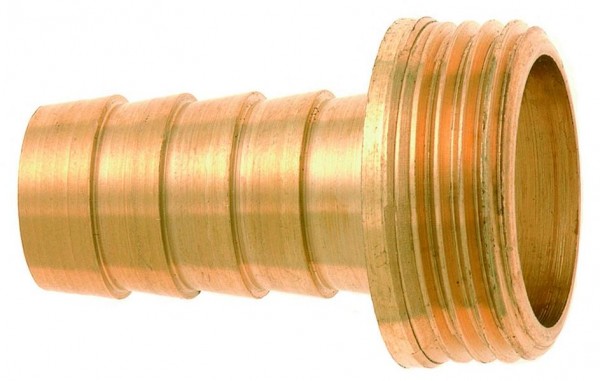 GEKA 1/3-Schlauchverschraubung "CH", AG G 1/2" - 10mm MS, VE: 10 Stück, 25.1074