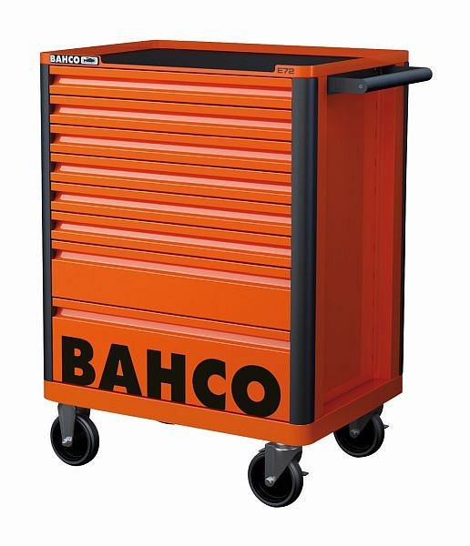 Bahco Campaign Werkstattwagen mit 8 Schubladen, orange (RAL 2009), 1472K8