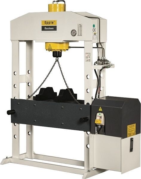 Epple Universal Hydraulische Werkstattpresse E-WP 1.570-150 PREMIUM-Line mit max. 150 Tonnen Presskraft und 1.570 mm Arbeitsbreite, 360 4158