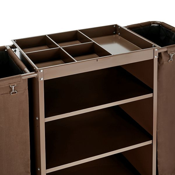 WAS Zimmerservicewagen, 142 x 45 x 112 cm, Stahl, pulverbeschichtet, 4420002