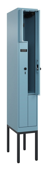 C+P Z-Spind Evolo PLUS, Gestell, 2 Fächer, 2120x300x500mm, 0010/0010, Drehriegel, 0490337-102 S10021