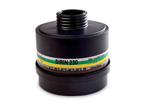 EKASTU Safety Mehrbereichskombifilter 230 A2 B2 E2 K2-P3 für Atemschutzmaske 330,607,607 TR + SFERA, 116149