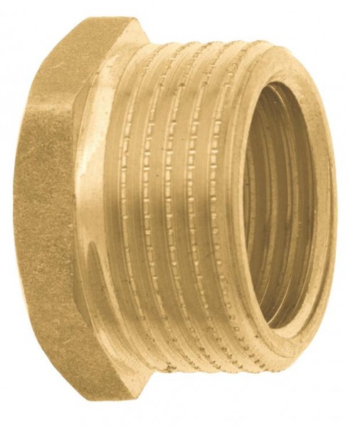 GEKA-Reduzierstück, IG G 1" x AG G 1 1/4" MS mit Sechskant, VE: 10 Stück, 73.4088