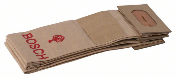 Bosch Staubbeutel für Schwingschleifer, Papier, 3er-Pack, für GSS 230 / 280A / 280 AE, 2605411113