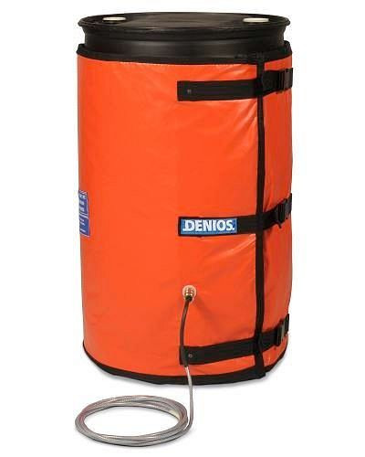 DENIOS Heizmantel für 200-Liter-Fässer, T3 Ex-Schutz, 1800 - 1950 mm, 620 Watt, 178874
