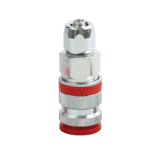 JWL Stahlkupplung JWL Serie 520, DN 7, 8, mit PUR Anschluss 9, 5x13,5 mm, 41223