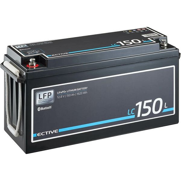 ECTIVE LC 150L BT 12V LiFePO4 Lithium Versorgungsbatterie 150 Ah, TN3636