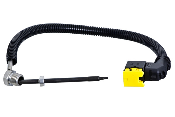 HELLA Sensor, Abgastemperatur, 2-polig, geschraubt, Kabel: 320mm, 6PT 358 181-871