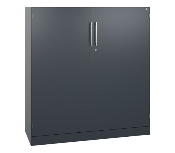 C+P Flügeltürenschrank Asisto, H1310xB1200xT435mm, 7016/7016, 141031-000 S10149