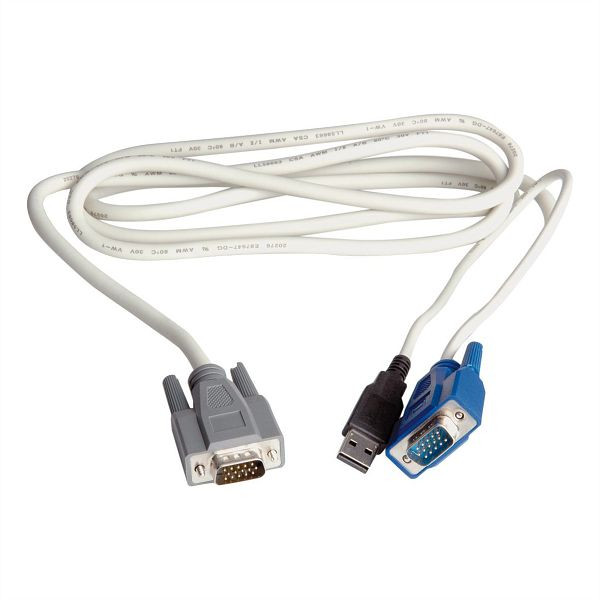 ROLINE KVM-Kabel Switch - PC (USB), 1,8 m, für 14.01.3224 und 14.01.3225, 11.01.5525