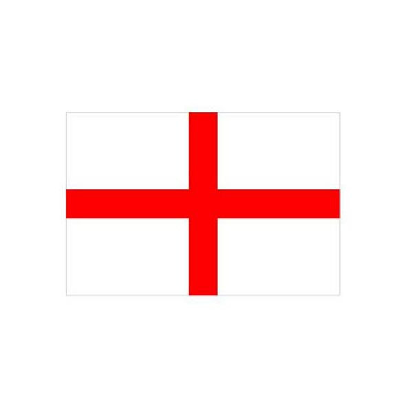 Stein HGS Länderflagge England, 120 x 200 cm (Querformat), mit Seil und Schlaufe, FlagTop 160 g/m², für Fahnenmasten 7 m, ohne Hohlsaum, 27875
