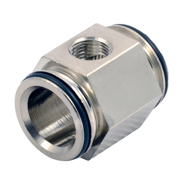 Metal Work Luftabnahme 2-Wege »SYNTESI«, BG 1, G 3/8, Abgänge 2 x G 1/8, 144891