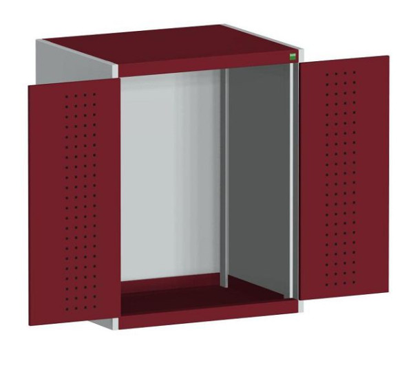 bott cubio Flügeltürschrank BxTxH: 800 x 650 x 1000 mm, RAL 7035/3004, 40020085.24V